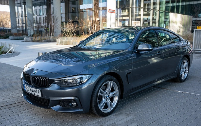 BMW Seria 4 cena 136000 przebieg: 42500, rok produkcji 2019 z Gdańsk małe 191